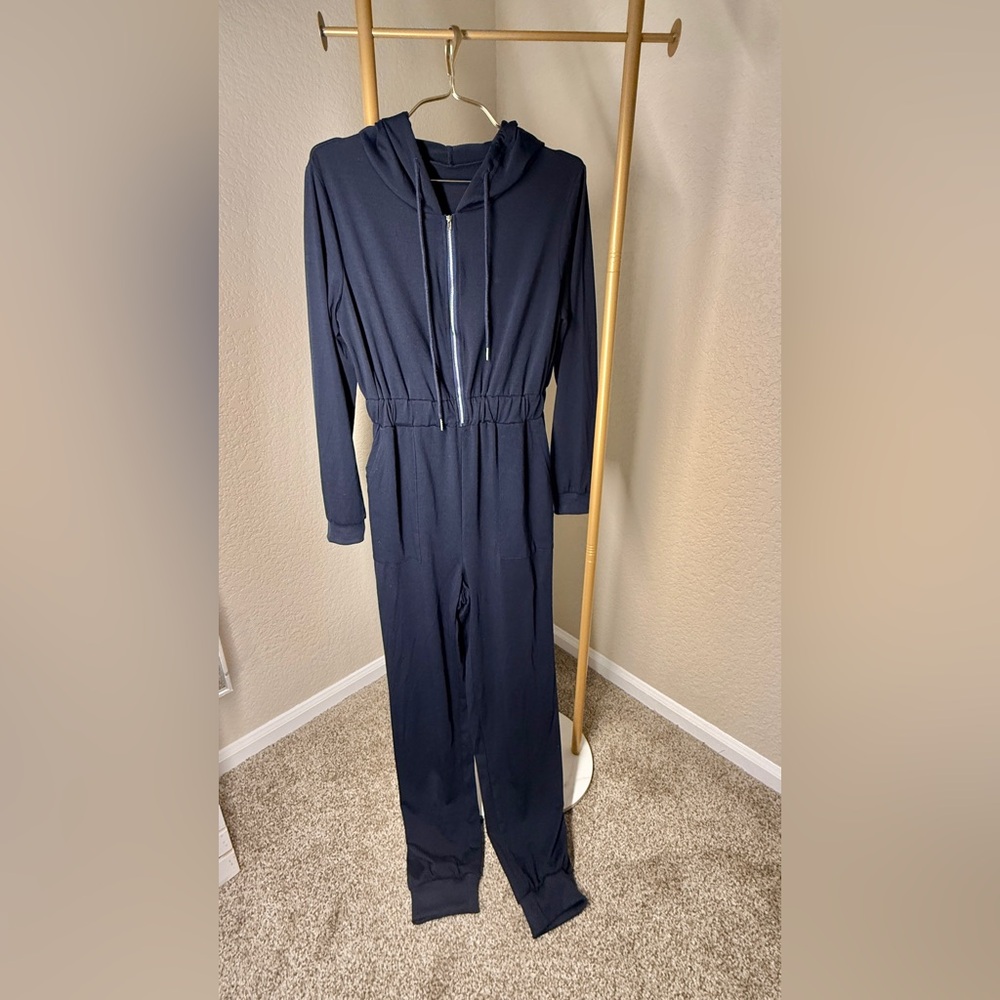 SHEIN Navy Blue Jumpsuit